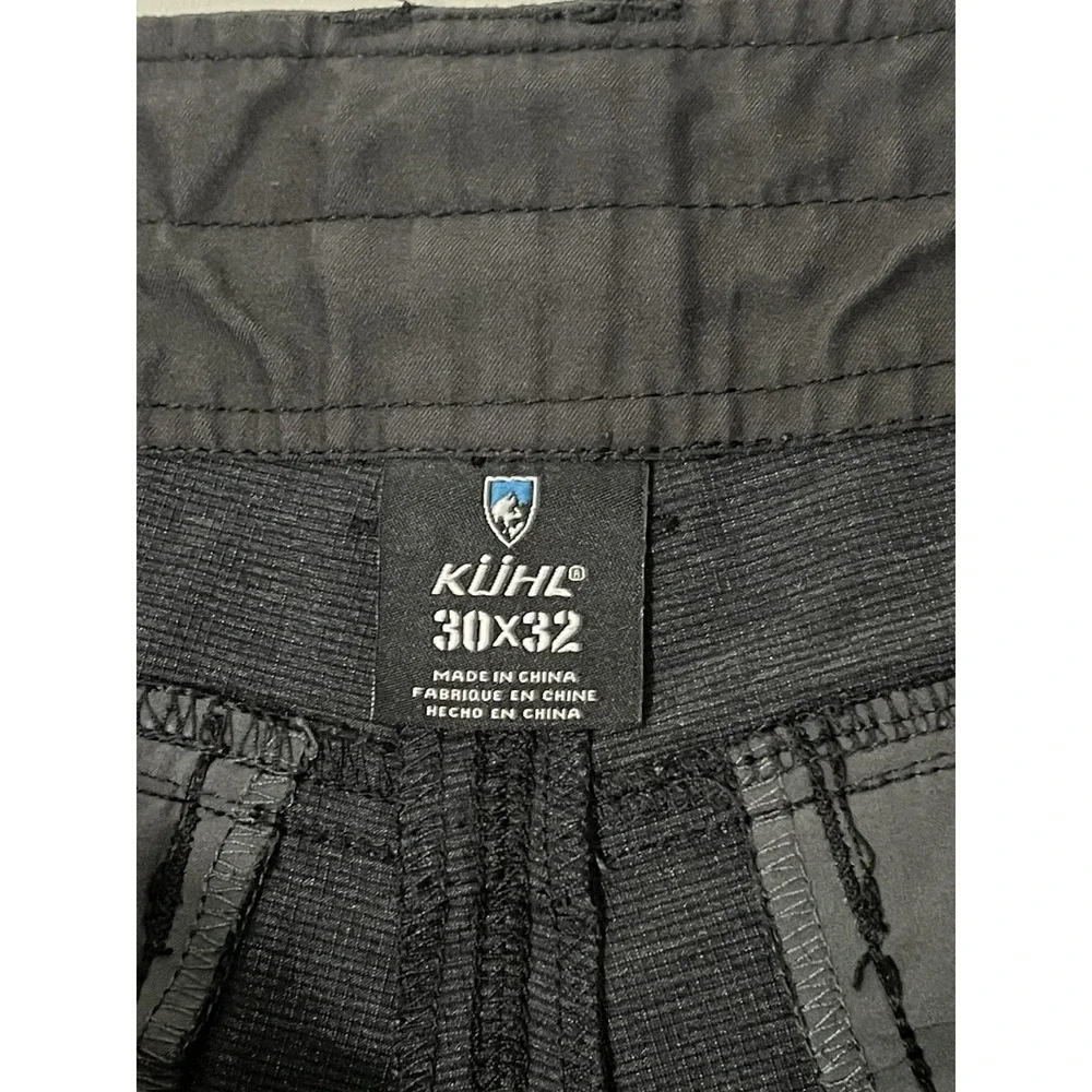 Kuhl Men's Raven Black Charcoal Deceptr Pants Size 30x32